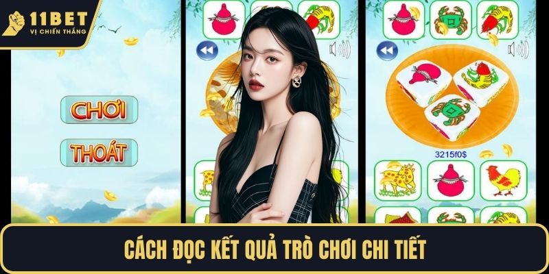 Cách đọc kết quả trò chơi chi tiết