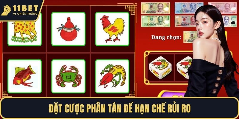 Đặt cược phân tán để hạn chế rủi ro