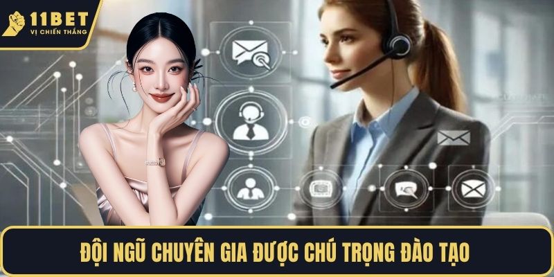 Đội ngũ chuyên gia được chú trọng đào tạo
