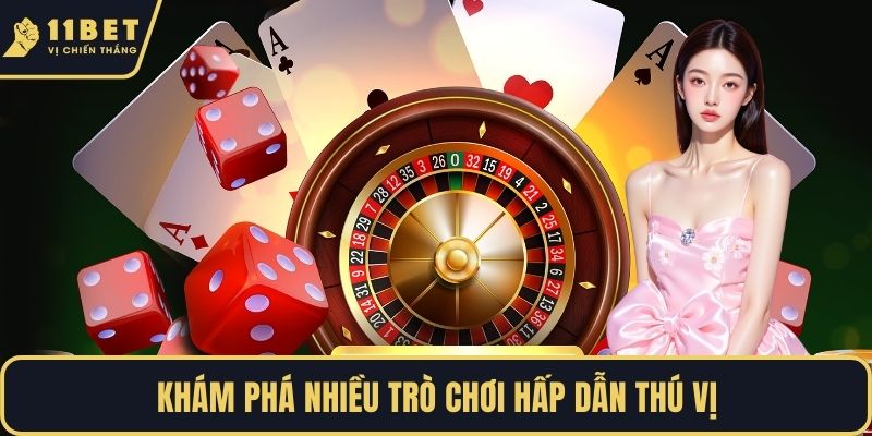 Khám phá nhiều trò chơi hấp dẫn thú vị