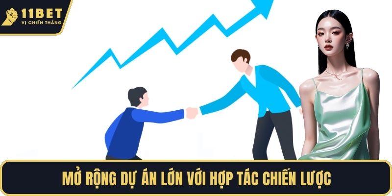 Mở rộng dự án lớn với hợp tác chiến lược