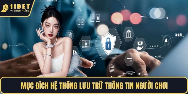 Mục đích hệ thống lưu trữ thông tin người chơi 