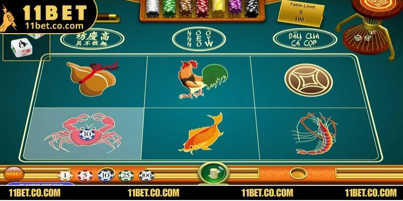 Bầu Cua Big Win Live 11BET Mang Lại Cơ Hội Thắng Lớn Người chơi cần kết hợp may mắn với chiến lược thông minh